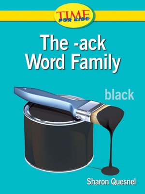 cover image of The -ack Word Family